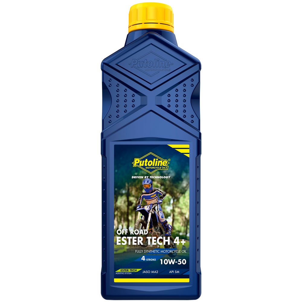 Putoline Ester Tech Off Road 4+ 10w50 4T Fully Synthetic Motorcycle Oil 1 Litre